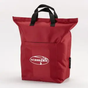 Charcoal / BBQ briquette storage bag camping caravan motorhome campervan Red