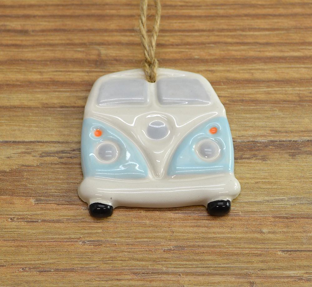 Handmade Ceramic VW Campervan Hanger - Image 3