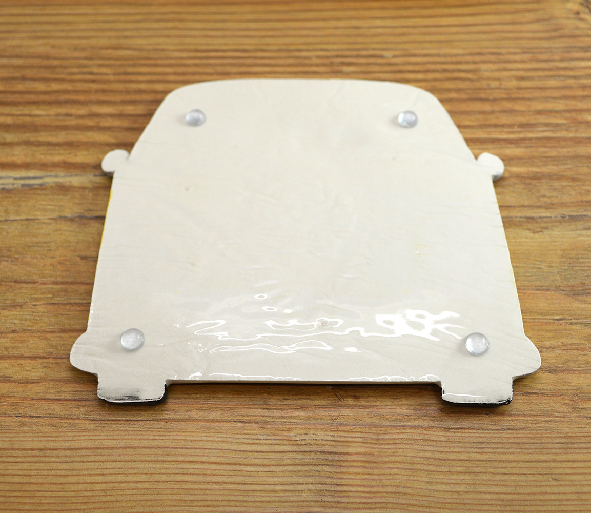 Handmade Ceramic VW Campervan Teapot Stand - Image 7