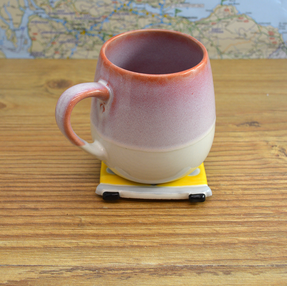 Handmade Ceramic VW Campervan Coaster - Image 2
