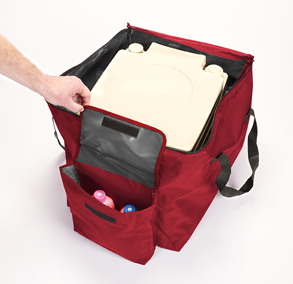 Large Porta Potti Carry / Storage Bag Camping Campervan Caravan Motorhome Red - Image 3