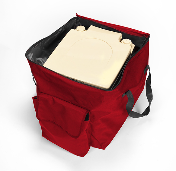 Large Porta Potti Carry / Storage Bag Camping Campervan Caravan Motorhome Red - Image 4