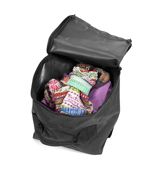 Heavy Duty Small Storage Bag For Caravan Motorhome Campervan Vanoramic Black - Image 3