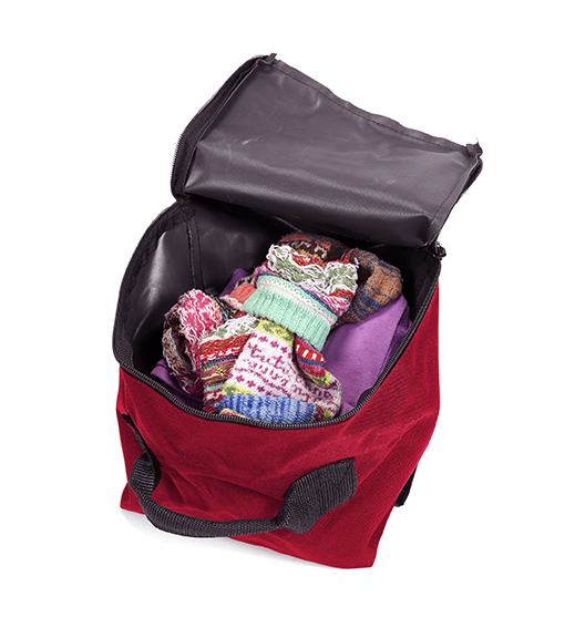 Heavy Duty Small Storage Bag For Caravan Motorhome Campervan Vanoramic Red - Image 3